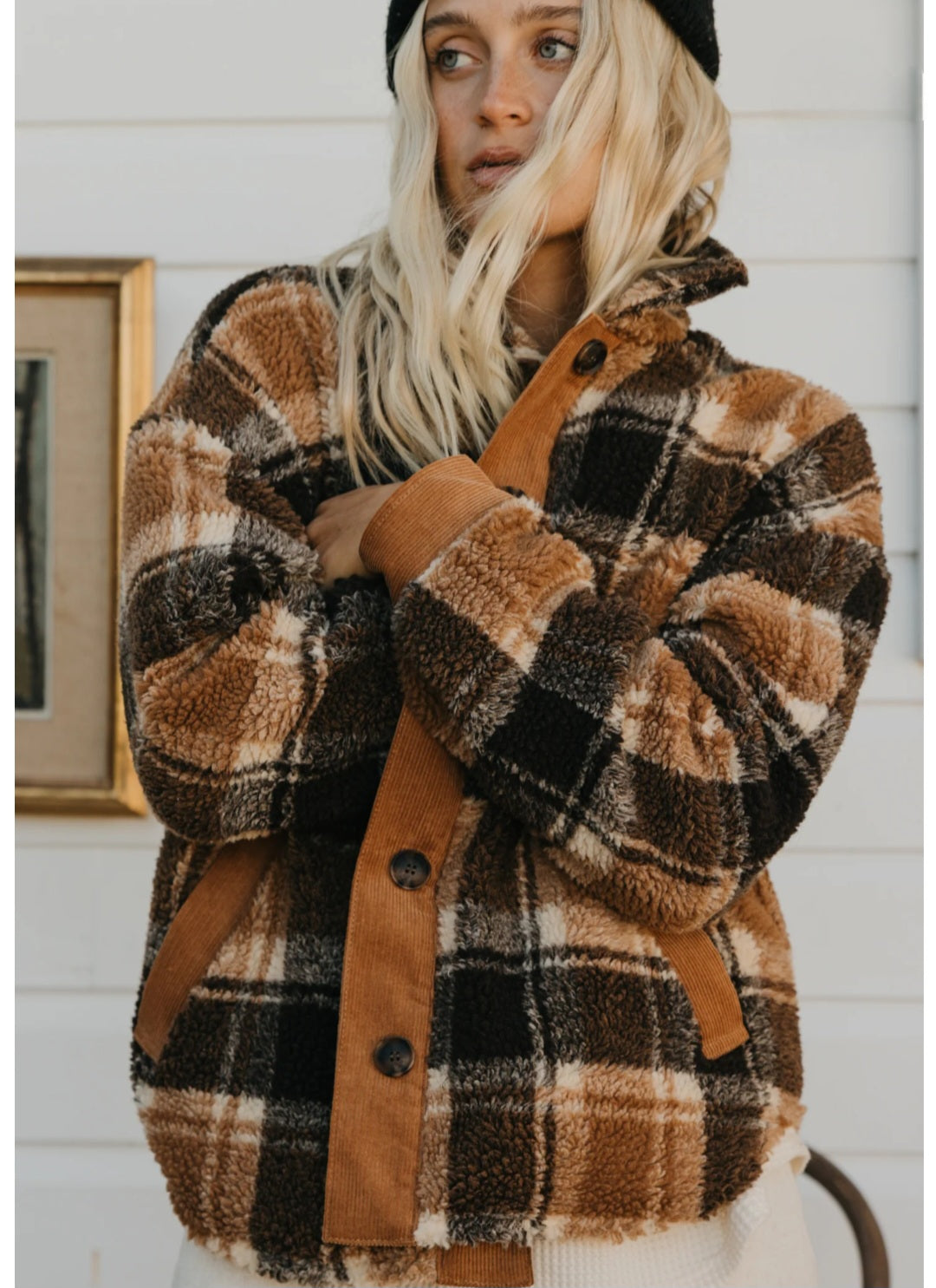 Foster Flannel Sherpa Jacket