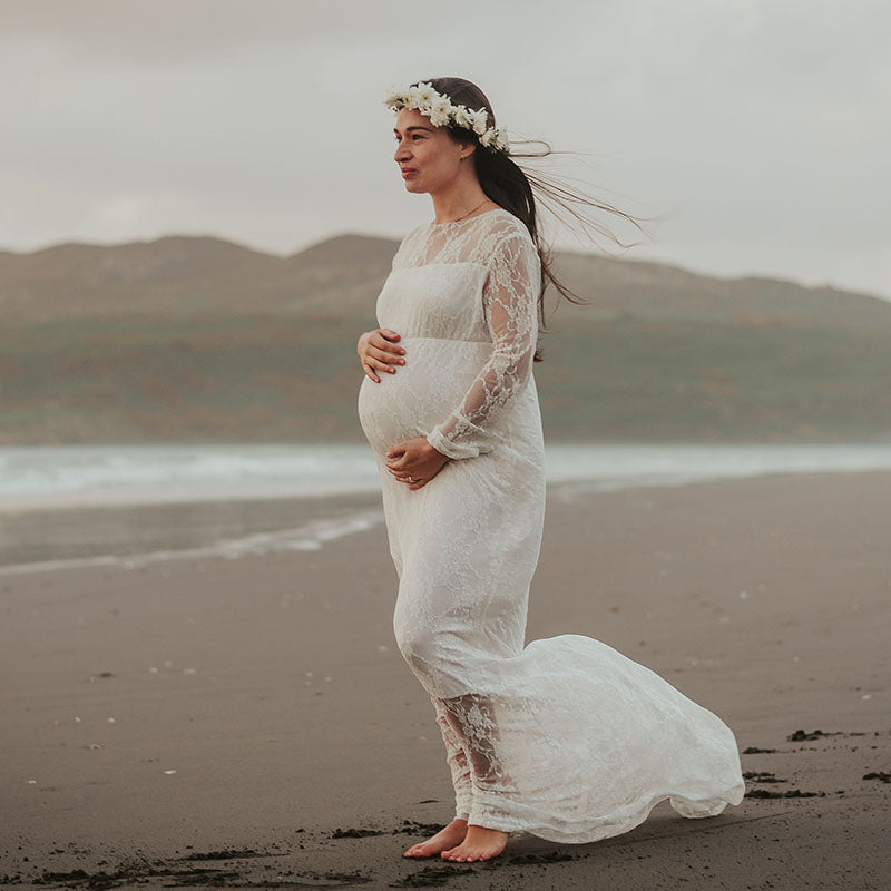 Eve Lace Maternity Gown | Size Large