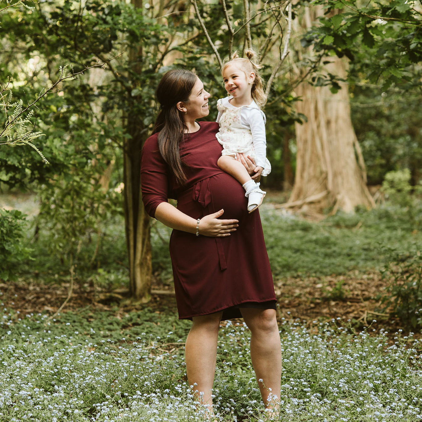 Elyse Dress | Ruby | Size Large