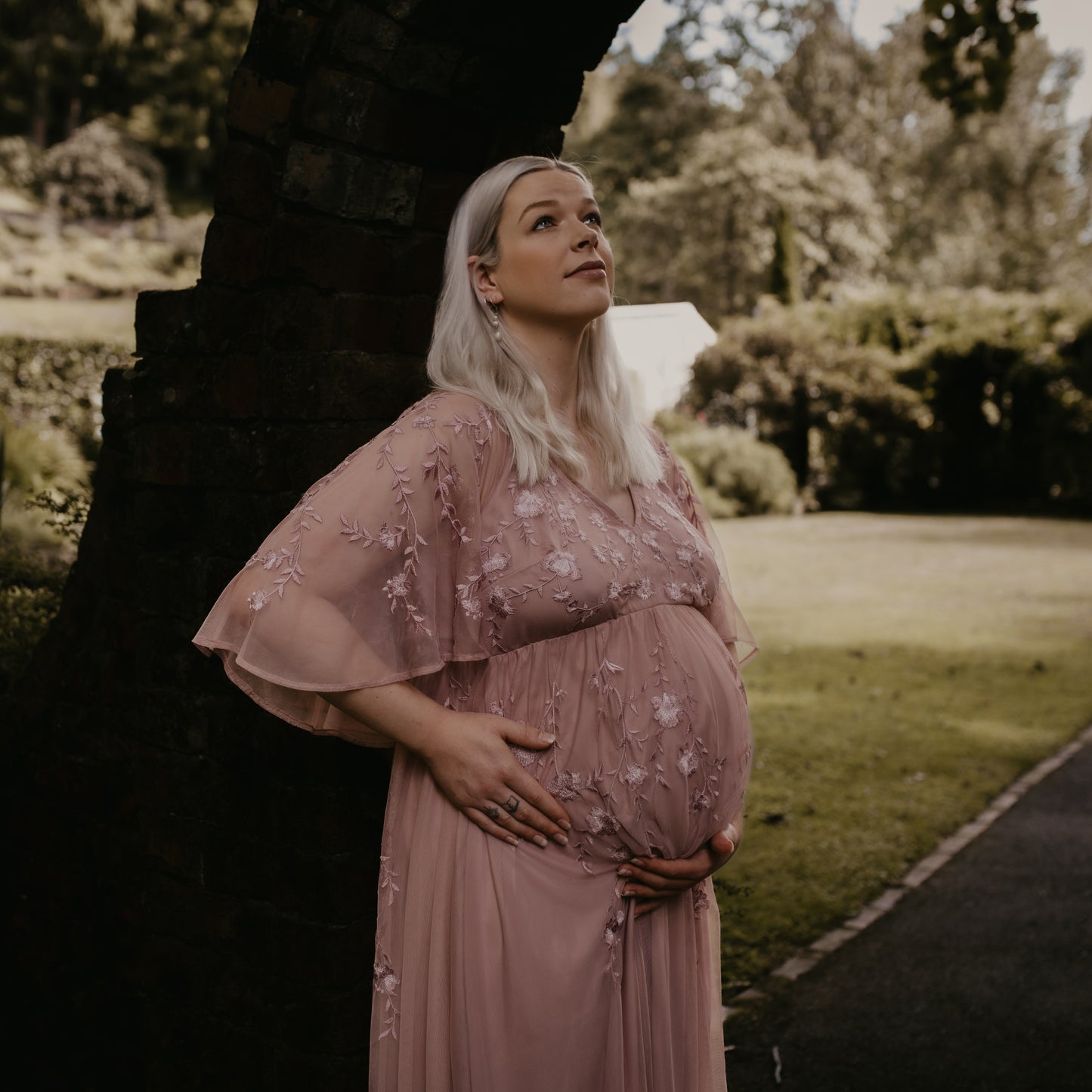 Flutter Sleeve Maternity Dress | Size 10