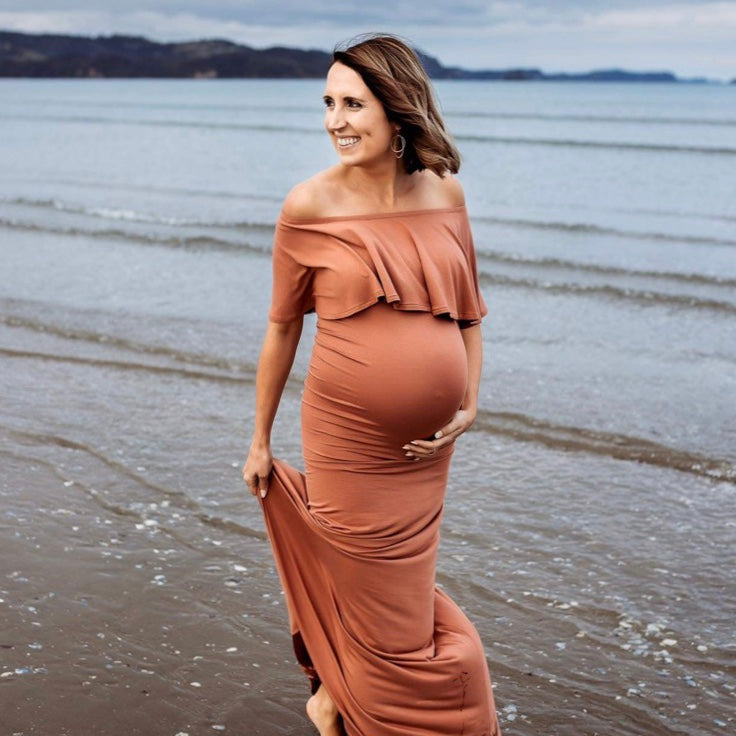 Monaco Gown | Rust | Size M