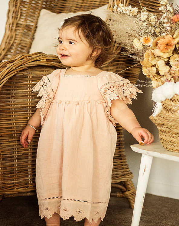 Grenadine Dress | Blush | Size 4