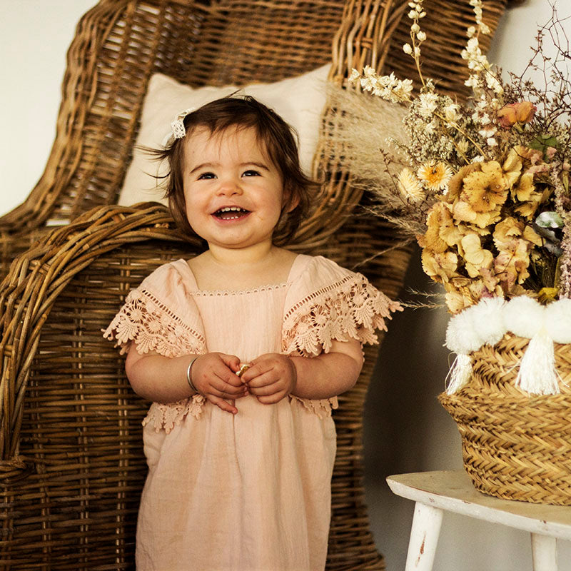 Grenadine Dress | Blush | Size 4