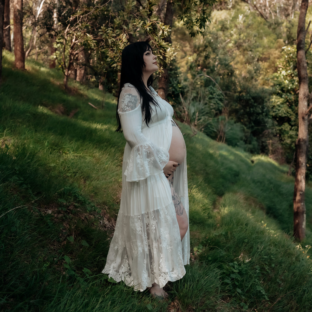 Full Moon Lace Gown | size 8 - smaller 12