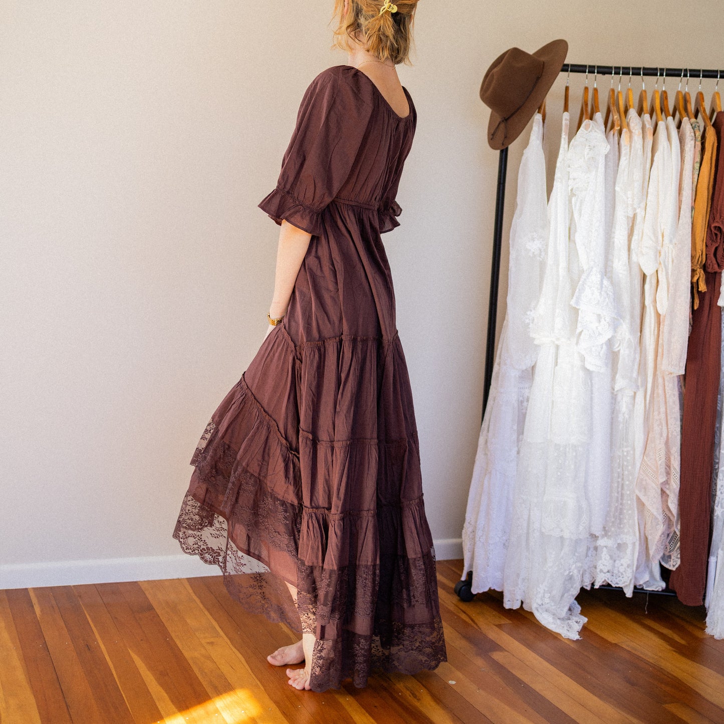 The Cocoa Lace Gown 8 - 16