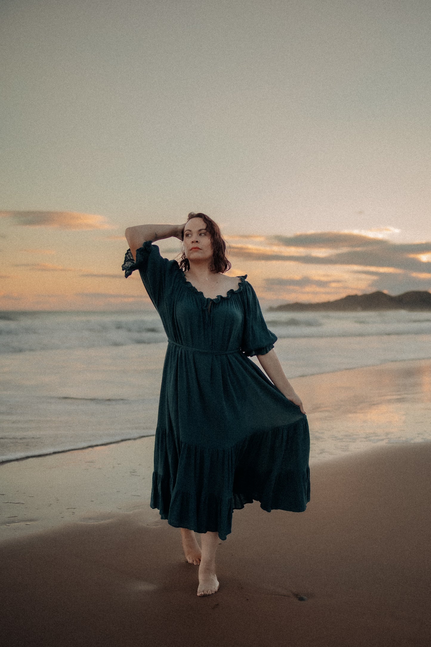 The Emmaline Gown | TEAL | OSFA